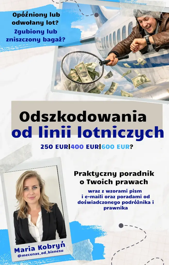 Prawo w podróży- Odszkodowania od linii lotniczych - zdobądź je sam
